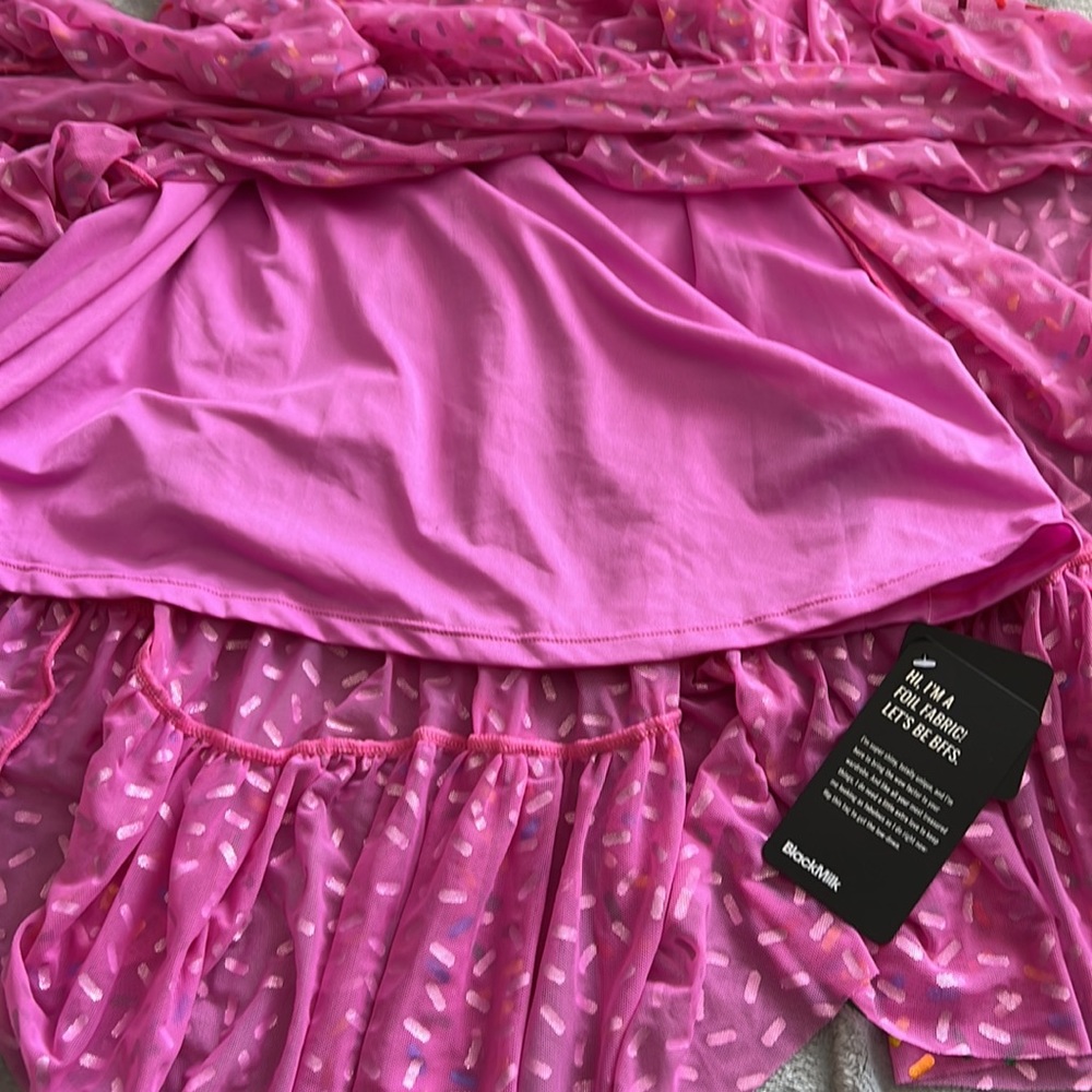 ๐ฅNWT Blackmilk Sprinkles Shiny Tea Party Dress ~ LIMITED Size XS - Picture 11 of 14